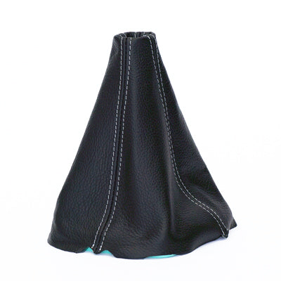 Myshopx Schaltmanschette Echtleder Für Audi A4/B5 1994-2001 - Perforiert Schwarz