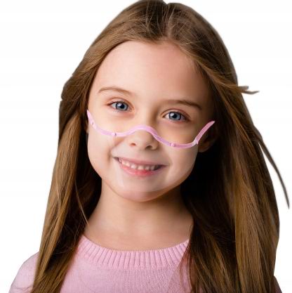 Kind Nasen Mund Visier transparent Gesichtsmaske Gesichtsschutz Gesichtsvisier rosa