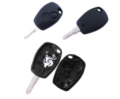 OcioDual 2 Tasten Schlüsselgehäuse Kompatibel mit Dacia Duster Logan Lodgy  Sandero, Gehäuse der Fernbedienung, Autoschlüssel Ersatz Schlüssel,  Schlüsselhülle Hülle Schlüsselbox Case: : Elektronik & Foto