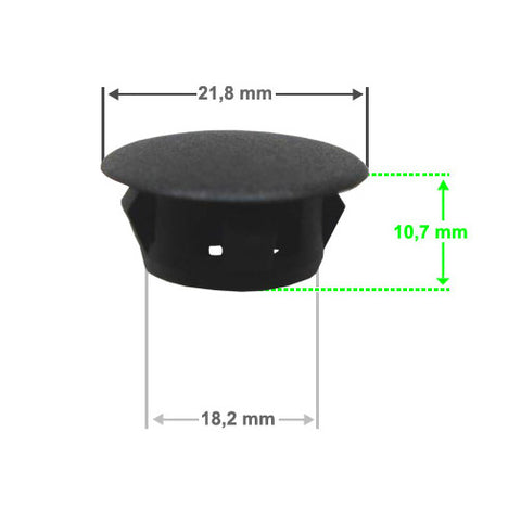 Drucknieten Türverkleidung Golf III, VW Polo, VW Vento 