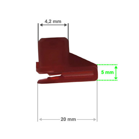 Drucknieten Türverkleidung BMW F10, 01, X3 Opel: Astra H, Astra J, Corsa D, Insignia, Meriva B, Signum, Vectra C, Zafira B